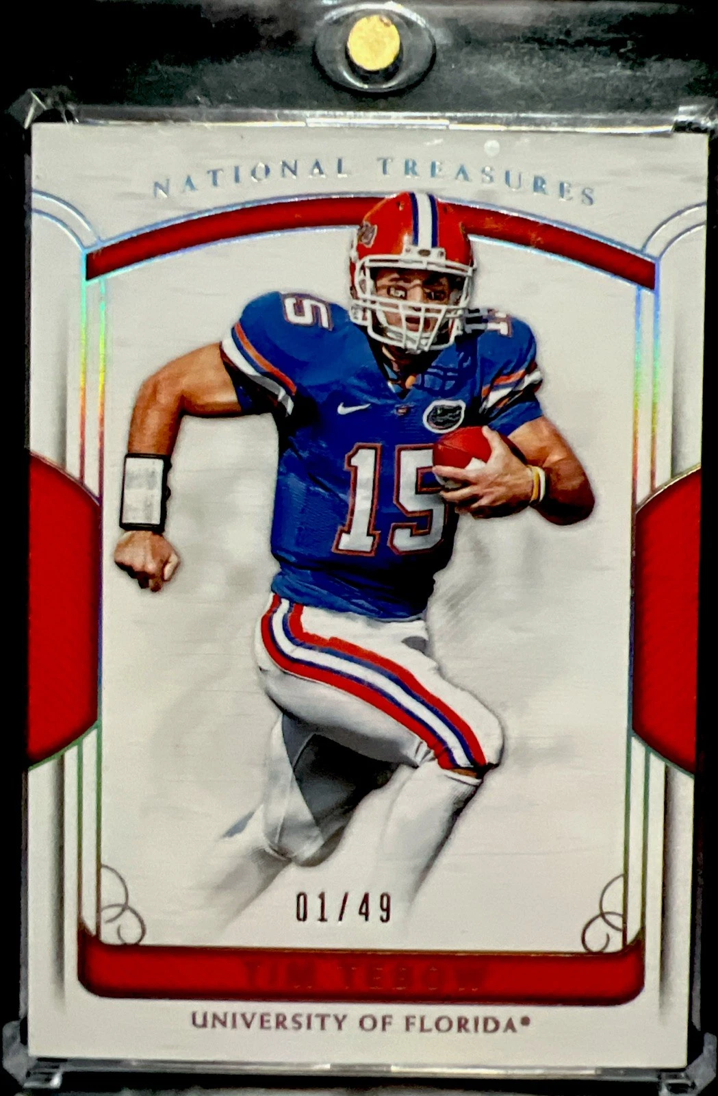 Tim Tebow trading card