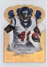 2013 Panini Crown Royale Gold Holo Die-Cut Crown 15/25 Cierre Wood #120 a8x