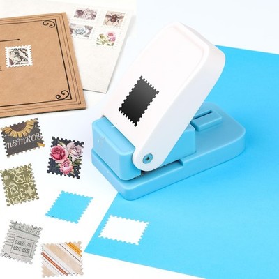 1x0,8 Zoll Rechteckstempel für Briefmarken, Formlochstempel