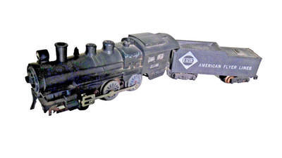 American Flyer Lines 21165 Vintage S Gauge Steam Engine & Tender Sold as Parts