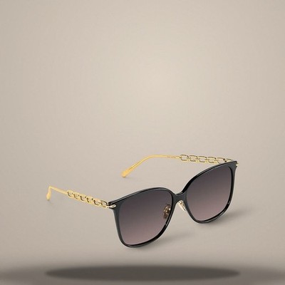 Louis Vuitton Sonnenbrille eckig My LV Chain to Classic in 157105085