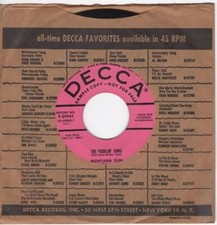 Wilf Carter (Montana Slim) – Yodelin' Song / I'm Ragged But I'm Right 7" 45
