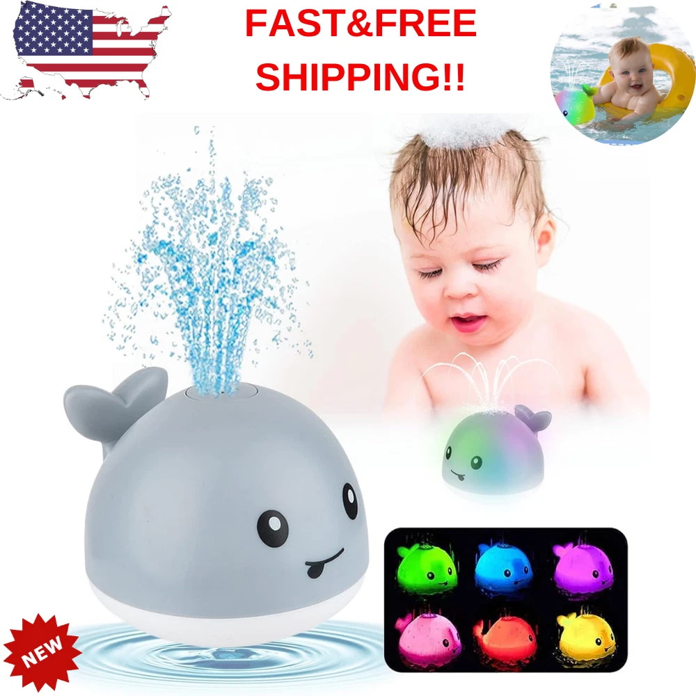 Baby Bath Toys for Toddlers 1 2 3 4 5 Years Old Boys and Girls Kids Gifts  Grey