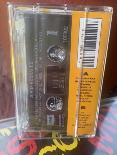 Los Prisoneros Jorge Gonzalez Cassette Tape* 1993 * Chile * Los Bunkers * RARE - Picture 3 of 6