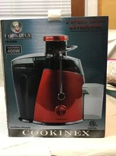 Cookinex 2 Speed Juice Extractor 400 Watt ED-309R  1100ml Container & 450ml Cup