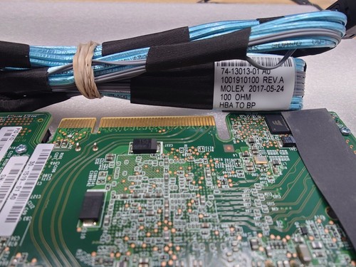 Cisco UCSC-SAS12GHBA 12Gb/s Modular SAS PCIe HBA Controller w/ Cable - Picture 4 of 4