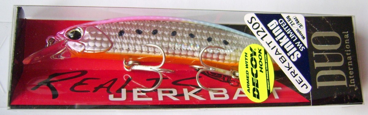 DUO Leurre coulant Realis Jerkbait 120S SW CJA0101 (6138