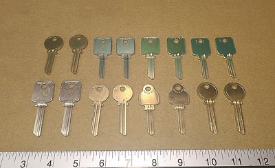 Generic Medeco uncut key blanks  - qty. of 16, for 1 price - New