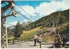 PONTE DI LEGNO - BRESCIA - LA SEGGIOVIA DEL CORNO D'AOLA - VIAGG. 1966 -10727-