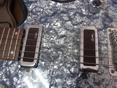 Electric Guitar Godin Radiator Black Onyx Maple Neck with Genuine