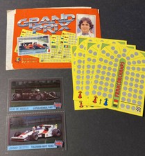 1984 Grand Prix F1 Racing Panini Wrapper Cards Elio De Angelus Johnny Cecotto 1984 Grand Prix F1 Racing Panini Wrapper Cards Elio De Angelus Johnny Cecotto