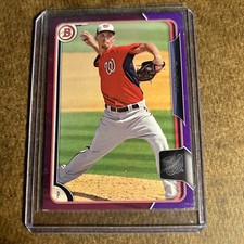 2015 Bowman - Prospects Purple #BP8 A.J. Cole /250 RC