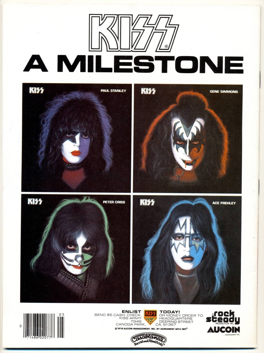 MARVEL COMICS SUPER SPECIAL #5 VG/F, KISS, No Poster, Magazine