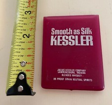MIRROR Marketing Item KESSLER Smooth As Silk Plastic 40 Years Old Vintage