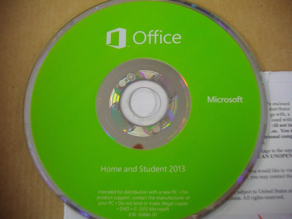 Microsoft Office 2013 Home and Student Full DVD Version for Win 7/8/10/11 =NEW= - Image 3 of 3
