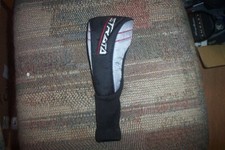 slightly used Strata Universal fairway 3 wood headcover Black / Grey red line