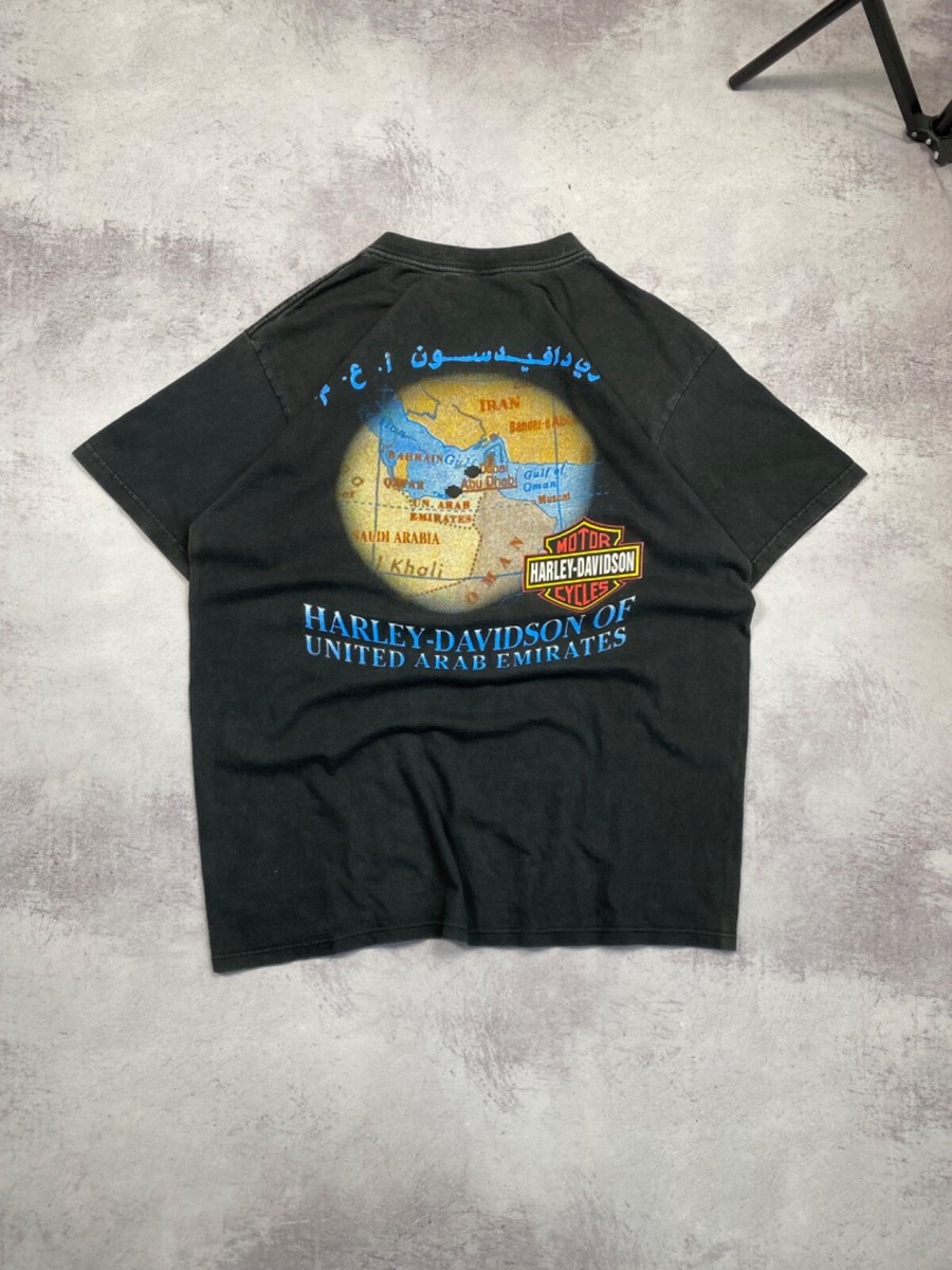 【Harley-Davidson】Vintage Jersey Tシャツ 80s Harley-davidson Motorcycles Daytona Beach Florida T