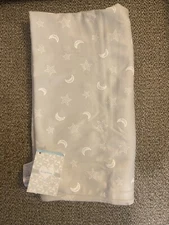 Kissy Kissy Baby Unisex Grey Gray Star Gazer Blanket One Size