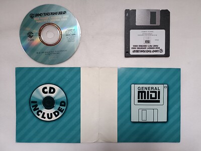 Looney Tunes Piano Library - Road Runner/Porky Pig - CD und Midi Diskette