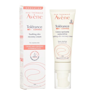 Avene Peaux Reactives Tolerance Control Soothing Skin Recovery Cream 40ml NEW