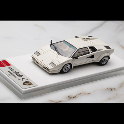 Make Up 1:43 Scale Lamborghini Countach LP5000S Diecast Car Model Black EM651C