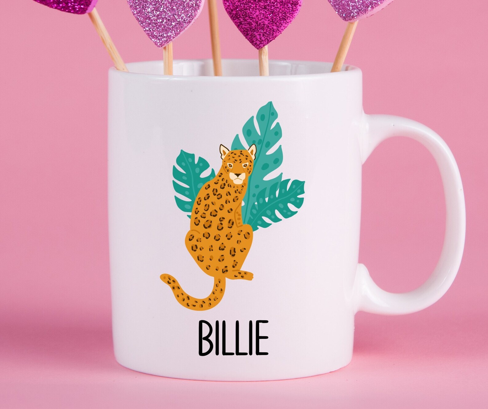 Personalized Cheetah Mug Cheetah Gift Ideas Cheetah Cup Gifts For Cheetah Lovers