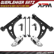Querlenker  Spurstangenkopf  Koppelstange Vorne für Audi A3 VW Golf V VI Jetta