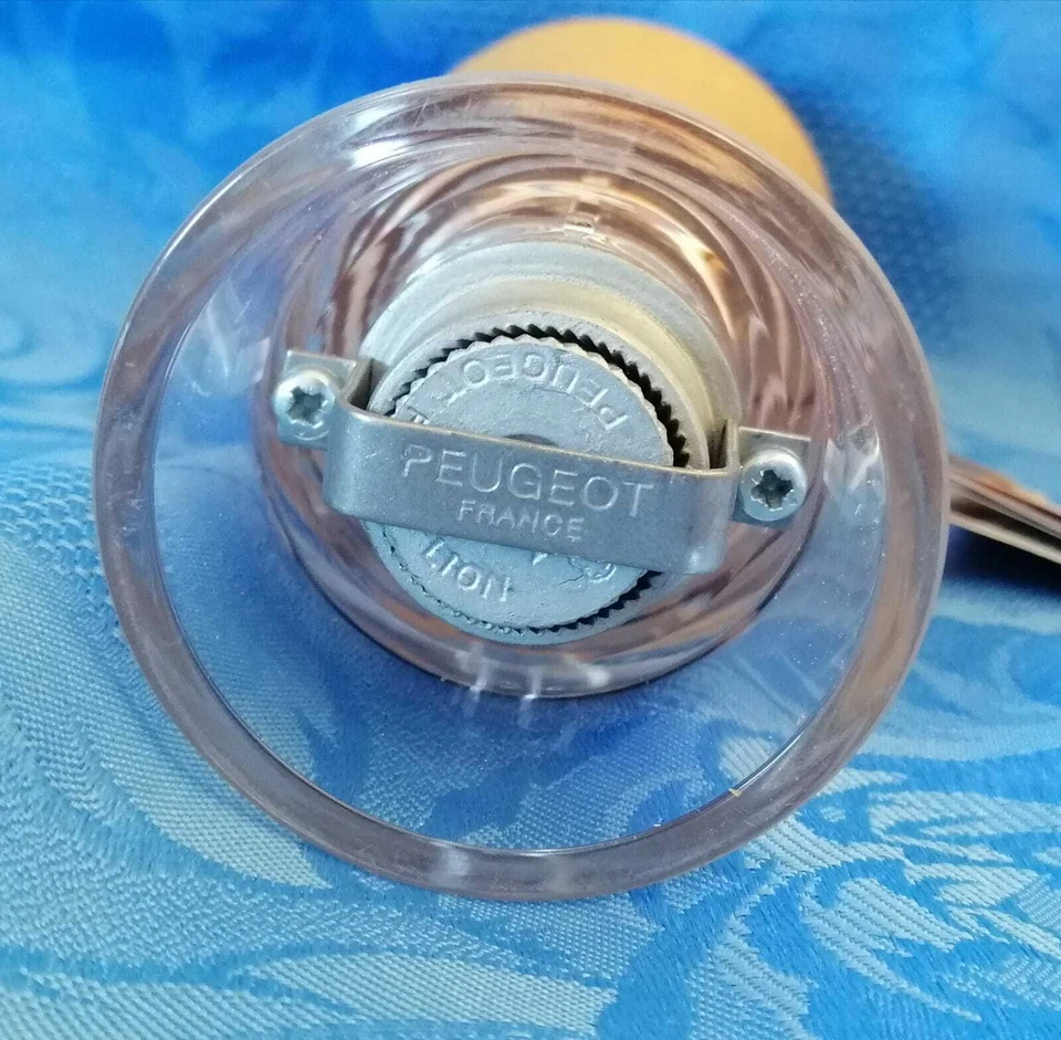 TRITA MACINA PEPERONCINO PEUGEOT LEGNO ACRILICO CM.14 CHILI PEPPER PIMENT - Immagine 2 di 4