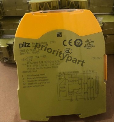New PILZ 750105 PNOZ S5 24VDC 2n/o 2n/o t Safety Controller  Module Free Ship
