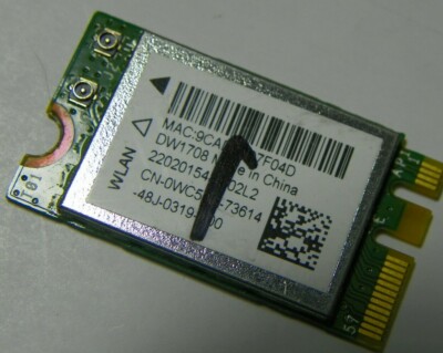 Dell OEM DW1708 WC50G Broadcom BCM943142Y 802.11bgn + BT 4. M.2 Mini -NGFF 