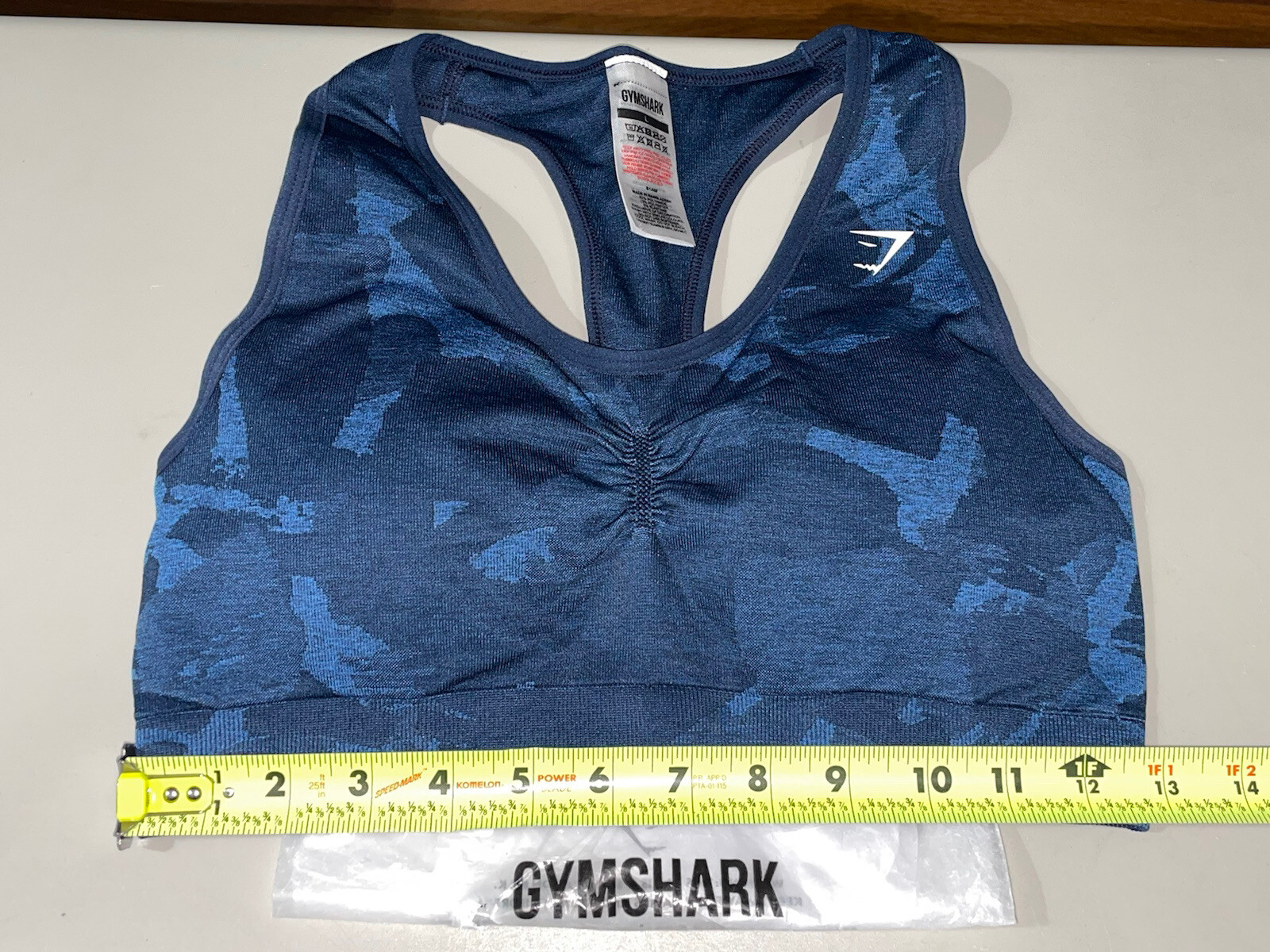 Gym Shark Blue Camo