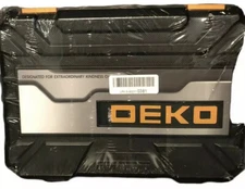 DEKOPRO 100 Piece Home Repair Tool Set,General Household Hand Tool Kit -new