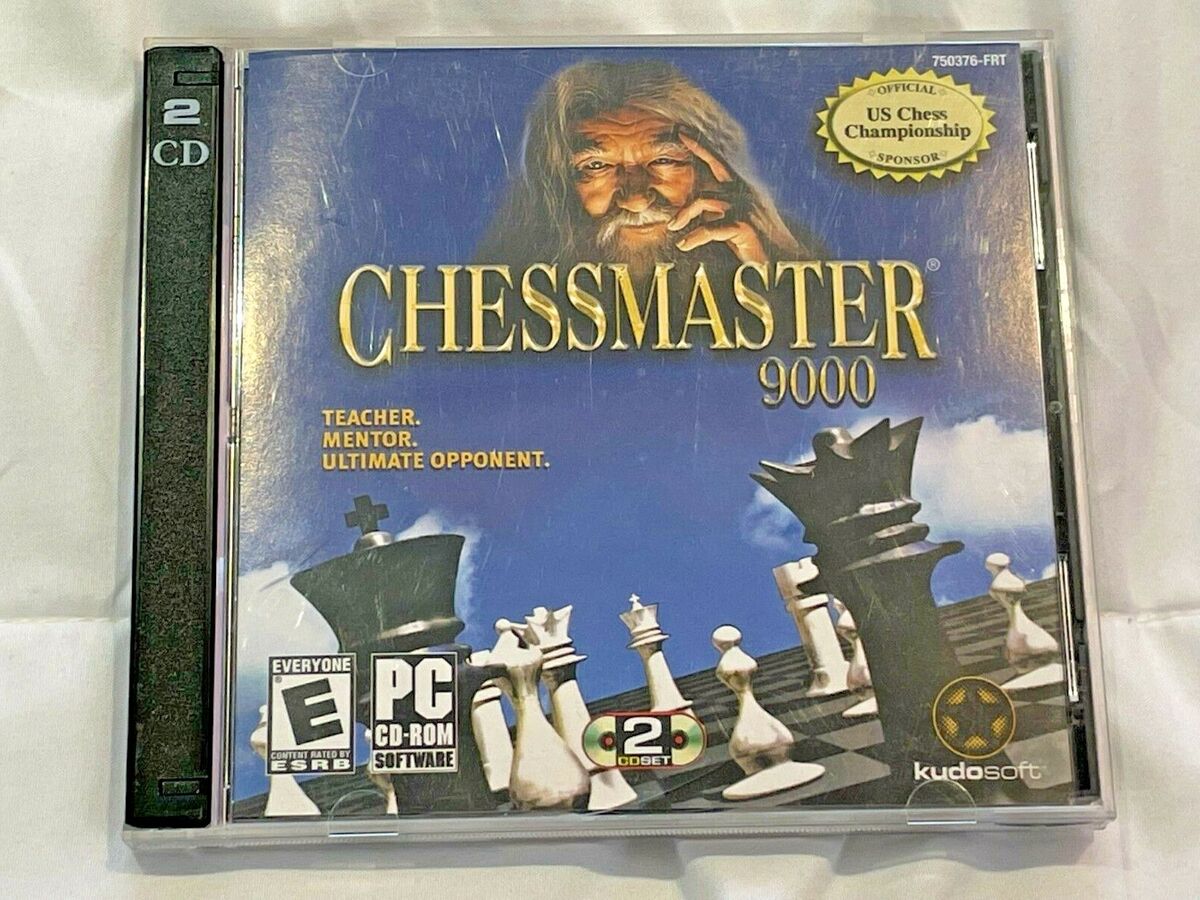 Chessmaster 9000 PC CD-Rom 2 CDs