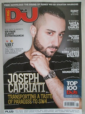 DJ Magazine Aug 2016 Joseph Capriati, Space Carl Cox,Glastonbury, Leeroy Prodigy