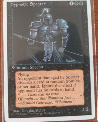 Magic the gathering Karte: Hypnotic Specter ( Excellent )