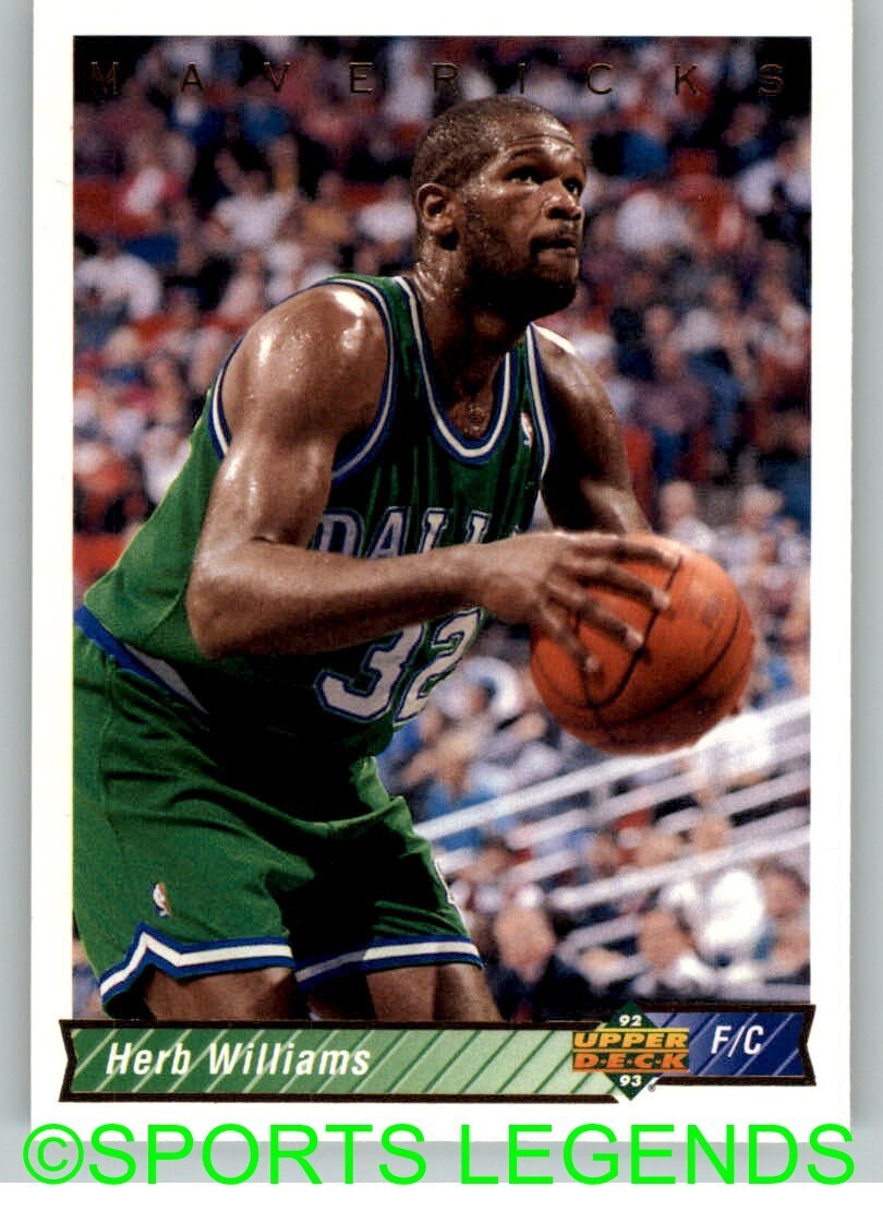 1992-93 Upper Deck NBA #213 Herb Williams | eBay