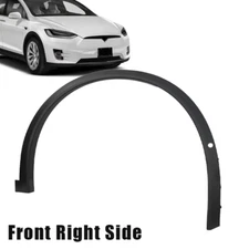 For 2016-2021 Tesla Model X Front Right Fender Flare Wheel Arch Molding Trim
