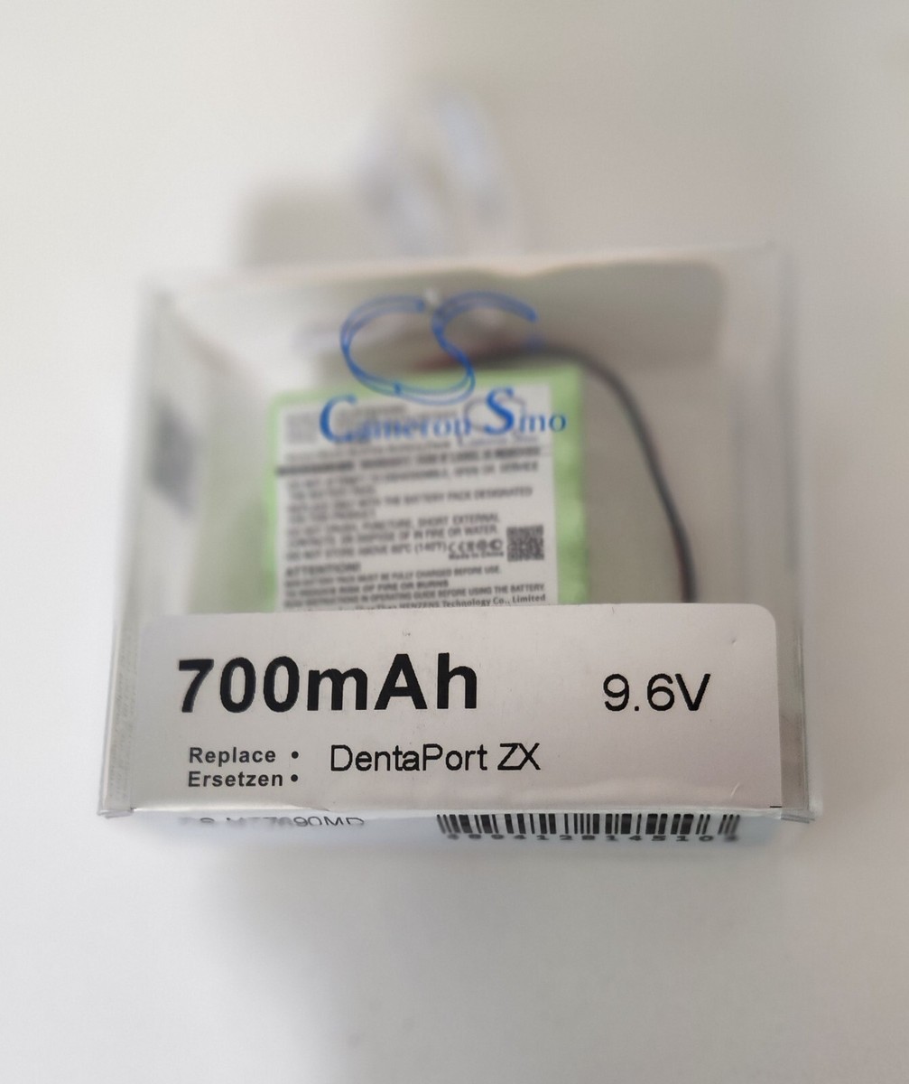 NIB Cameron Sino DentaPort ZX 9.6V Replacement Battery 700mAh