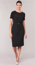Ralph Lauren All Day Dress in Black Brand New Occasion Dress Races Rrp £145 10