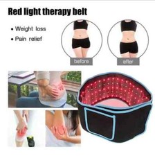 Portable Laser LED Red Light Therapy Device Belt for Pain Relief Near Infrared