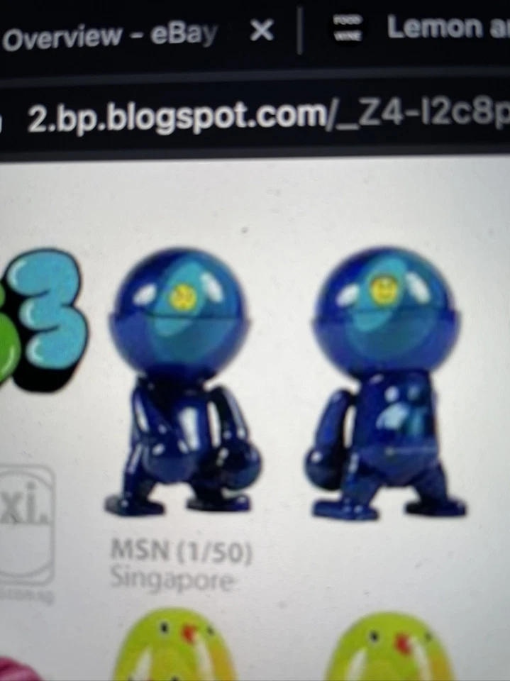 3” TREXI Serie 3 2007 ~ MSN "CHASE 1 IN 50" ~ Singapur ~ Kidrobot Foto 2 de 2