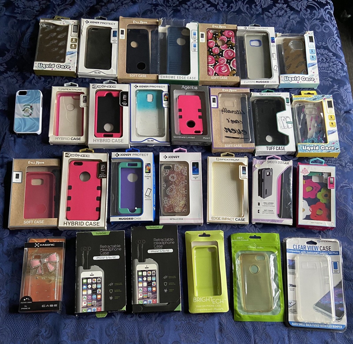 iPhone Android スマホケース 28点まとめ売り ZTE あんしんファミリースマホ ケース カバー スマホケース