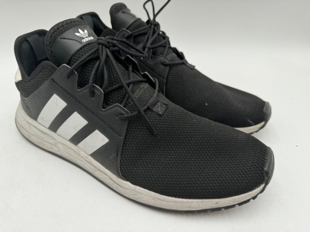 ADIDAS ORIGINALS MEN'S X_PLR SNEAKER SHOES BLACK WHITE SIZE 12
