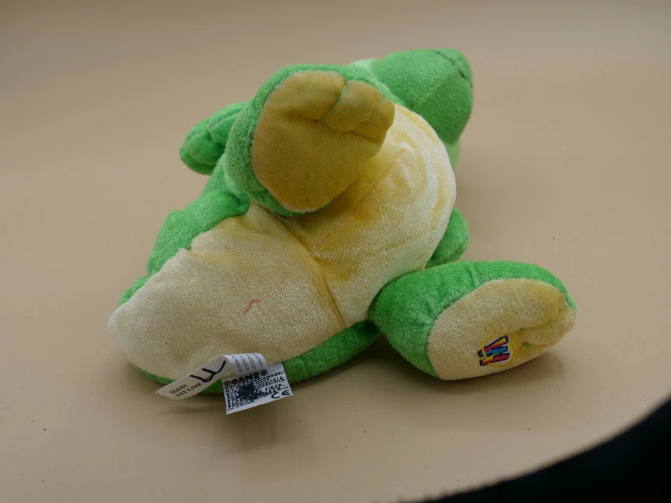 Ganz  Webkinz HM185 KEY LIME DINO 8" Plush Toy - No Code - Image 4 of 4