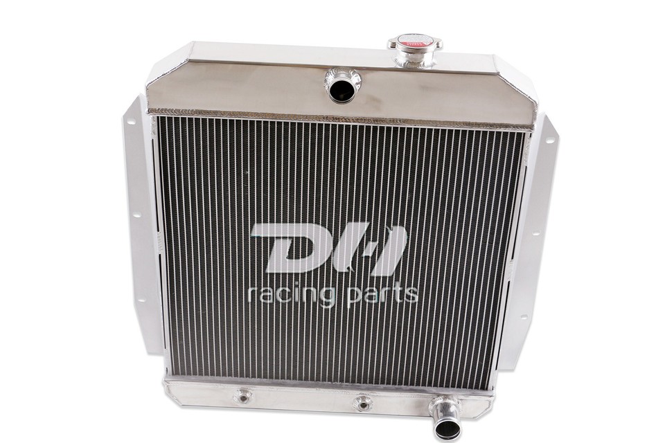 3 Row Aluminum Radiator Fit 1955-59 Chevy/Chevrolet Truck Apache Truck ...