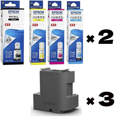 EPSON YAD-BK+HAR-(Y+M+C)×2 EPSON YAD-BK+HAR-(Y+M+C)×2