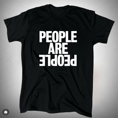People Are People Depeche Mode Men's T-Shirt - Cotton - Gift -Black  - Music