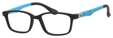 Enhance EN4143 Eyeglasses Frame Size 44-15-125 Black Blue Kids Toddler Frame