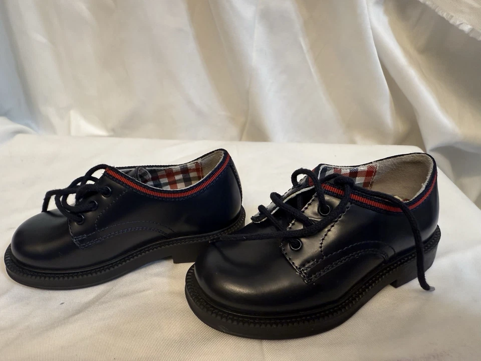 Navy Blue Size 4c Toddler GUCCI Dress Shoes “NO BOX” - Image 4 of 4