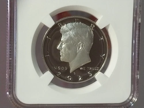 2025 S Kennedy CLAD HALF  DOLLAR 50C NGC PF69  ULTRA CAMEO
